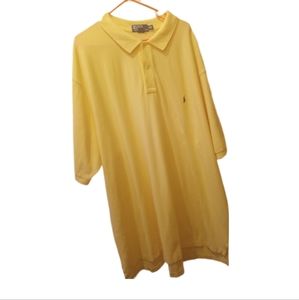 Men's Yellow 4X Tall R killing alph Lauren Shirt